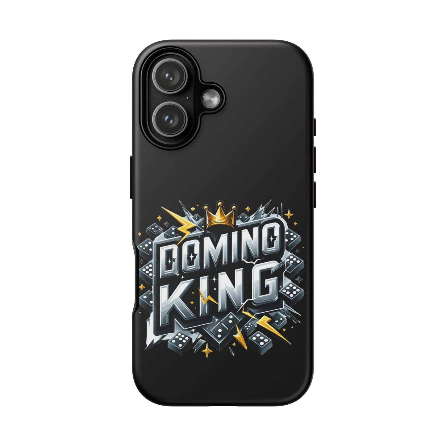 Domino King iPhone Tough Case - Dominoes Vibes Phone Case- Domino Players