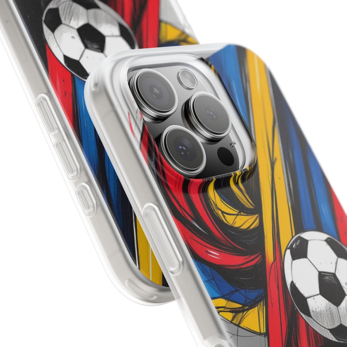 Soccer Flexi Clear Cases for Soccer Lovers