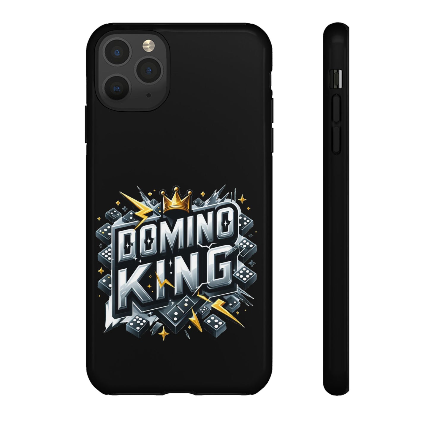 Domino King iPhone Tough Case - Dominoes Vibes Phone Case- Domino Players