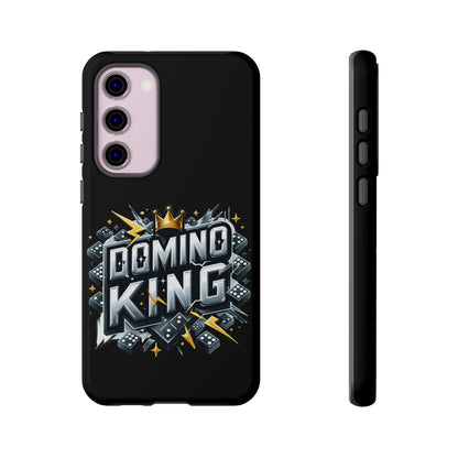Domino King Tough Case For Samsung Galaxy - Dominoes Vibes Phone Case- Domino Players