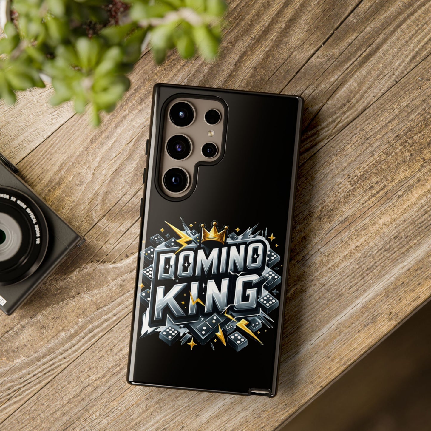 Domino King Tough Case For Samsung Galaxy - Dominoes Vibes Phone Case- Domino Players