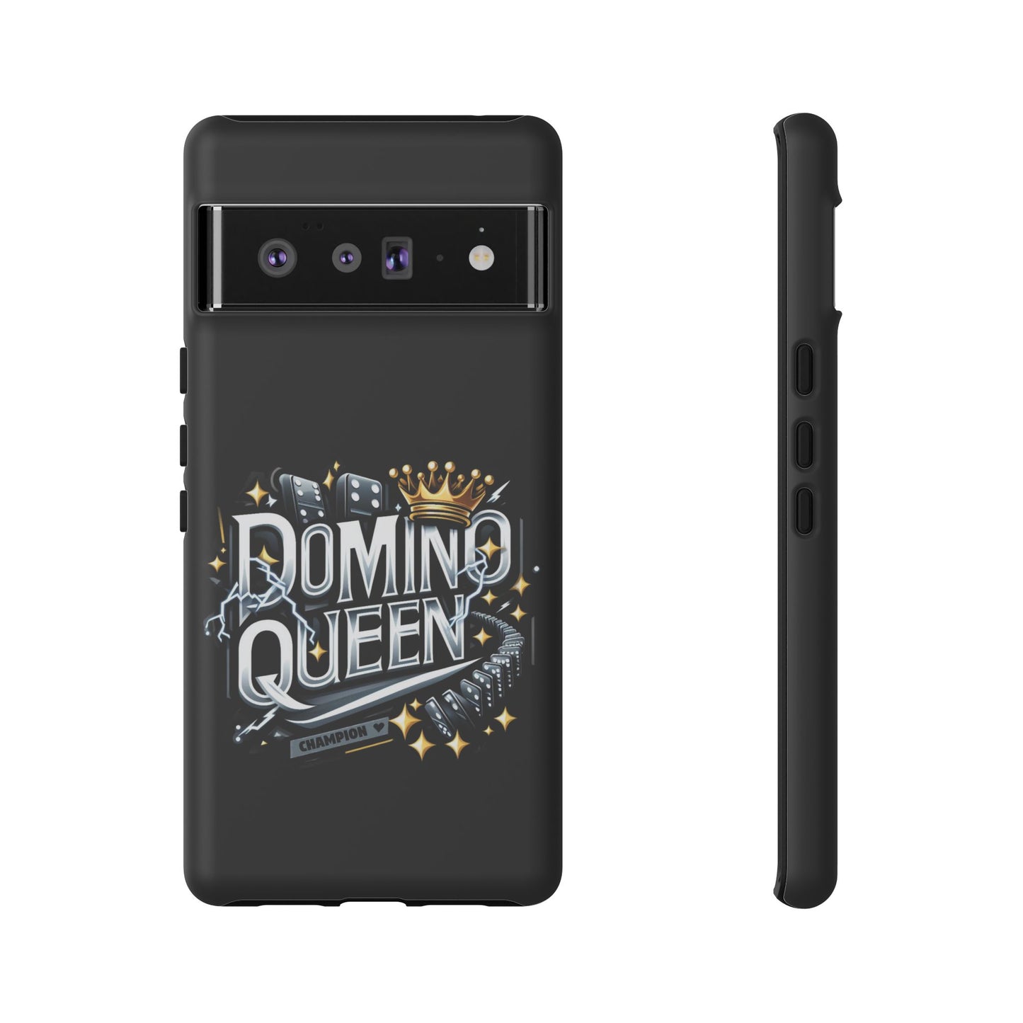 Domino Queen Tough Case For Google Pixel - Dominoes Vibes Phone Case- Women Domino Players