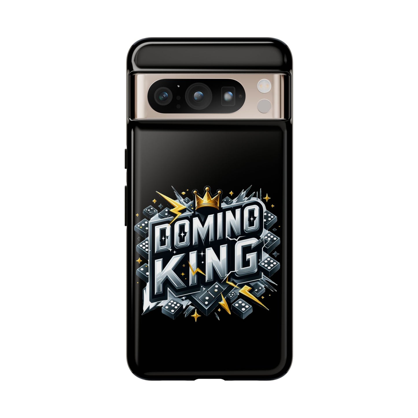 Domino King Tough Case For Google Pixel - Dominoes Vibes Phone Case- Domino Players
