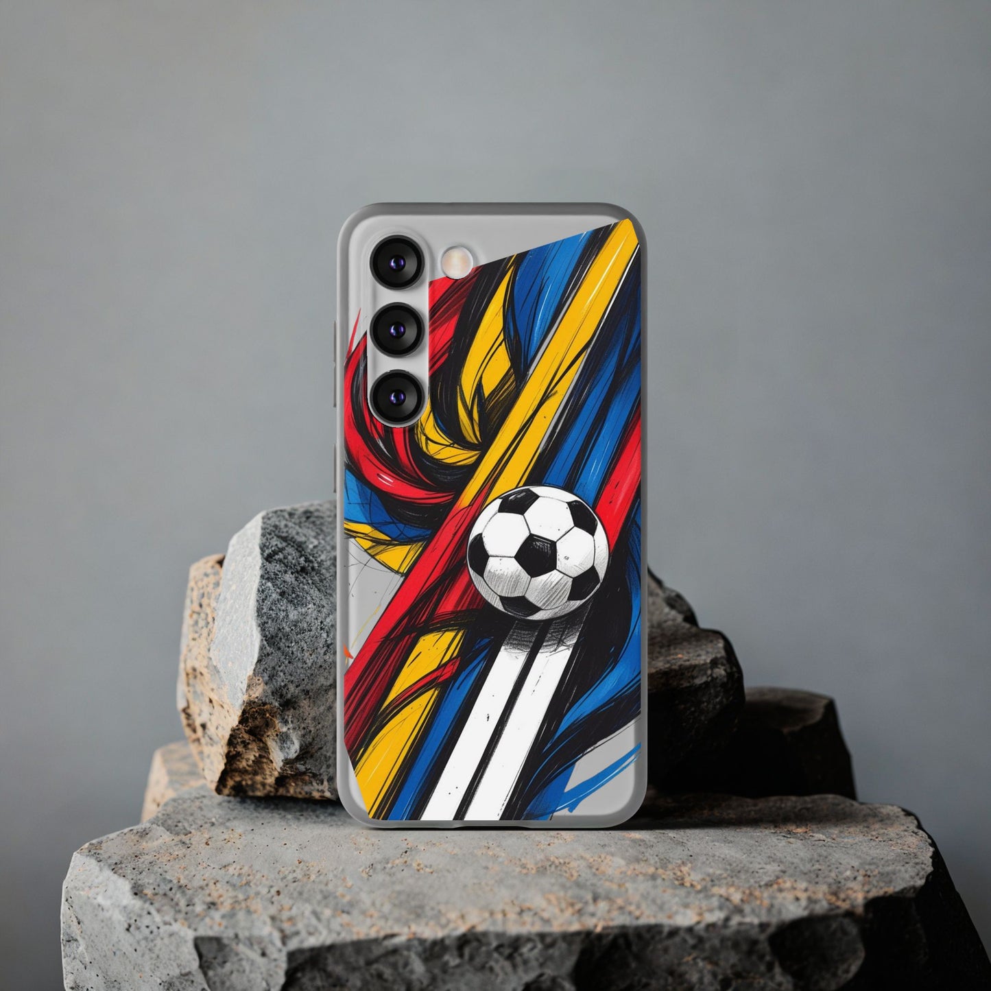 Soccer Flexi Clear Cases for Soccer Lovers