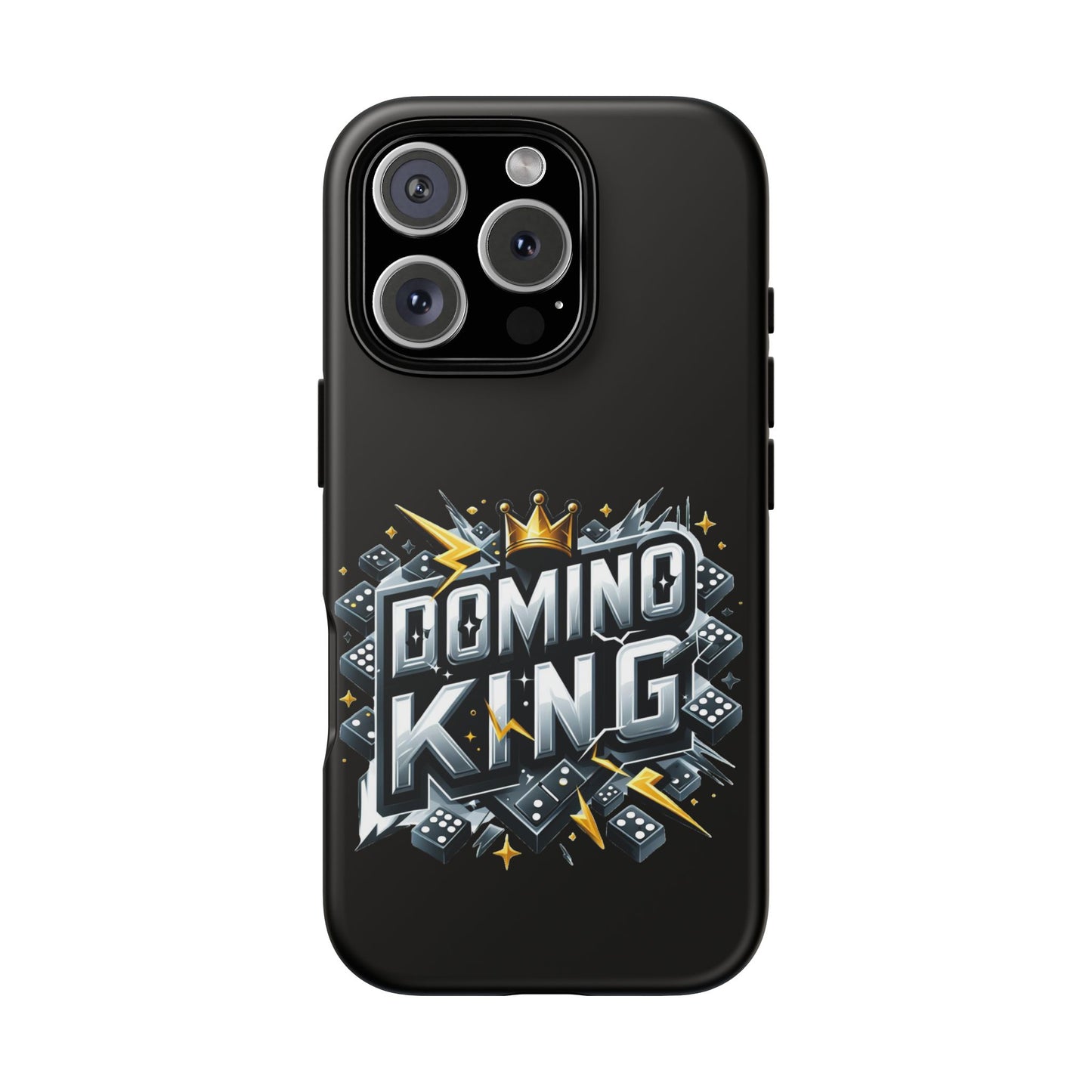 Domino King iPhone Tough Case - Dominoes Vibes Phone Case- Domino Players