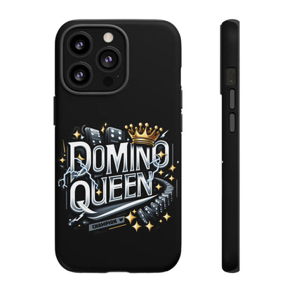 Domino Queen iPhone Tough Case - Dominoes Vibes Phone Case- Women Domino Players