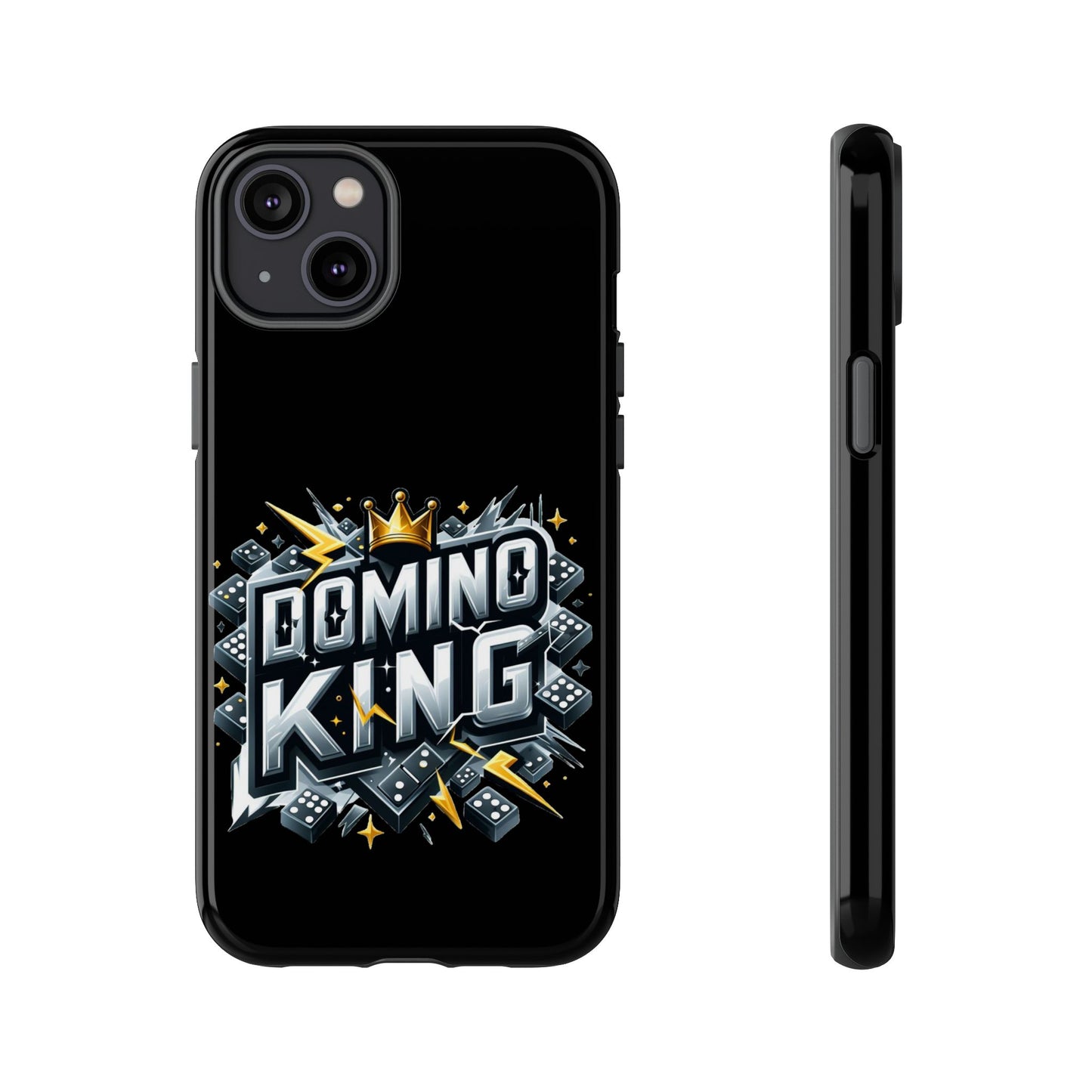 Domino King iPhone Tough Case - Dominoes Vibes Phone Case- Domino Players