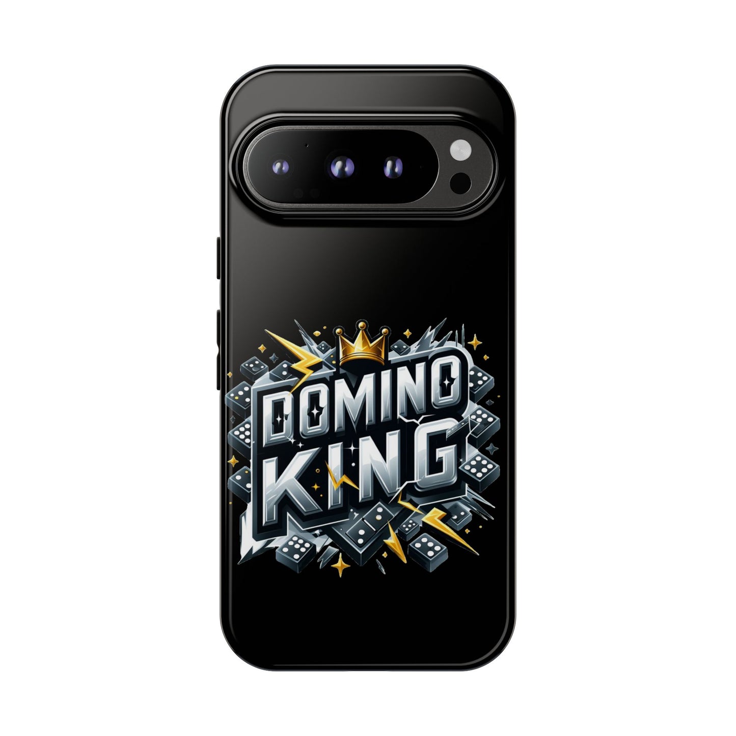 Domino King Tough Case For Google Pixel - Dominoes Vibes Phone Case- Domino Players