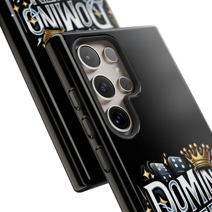 Domino Queen Tough Case For Samsung Galaxy - Dominoes Vibes Phone Case- Women Domino Players