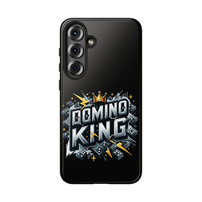 Domino King Tough Case For Samsung Galaxy - Dominoes Vibes Phone Case- Domino Players