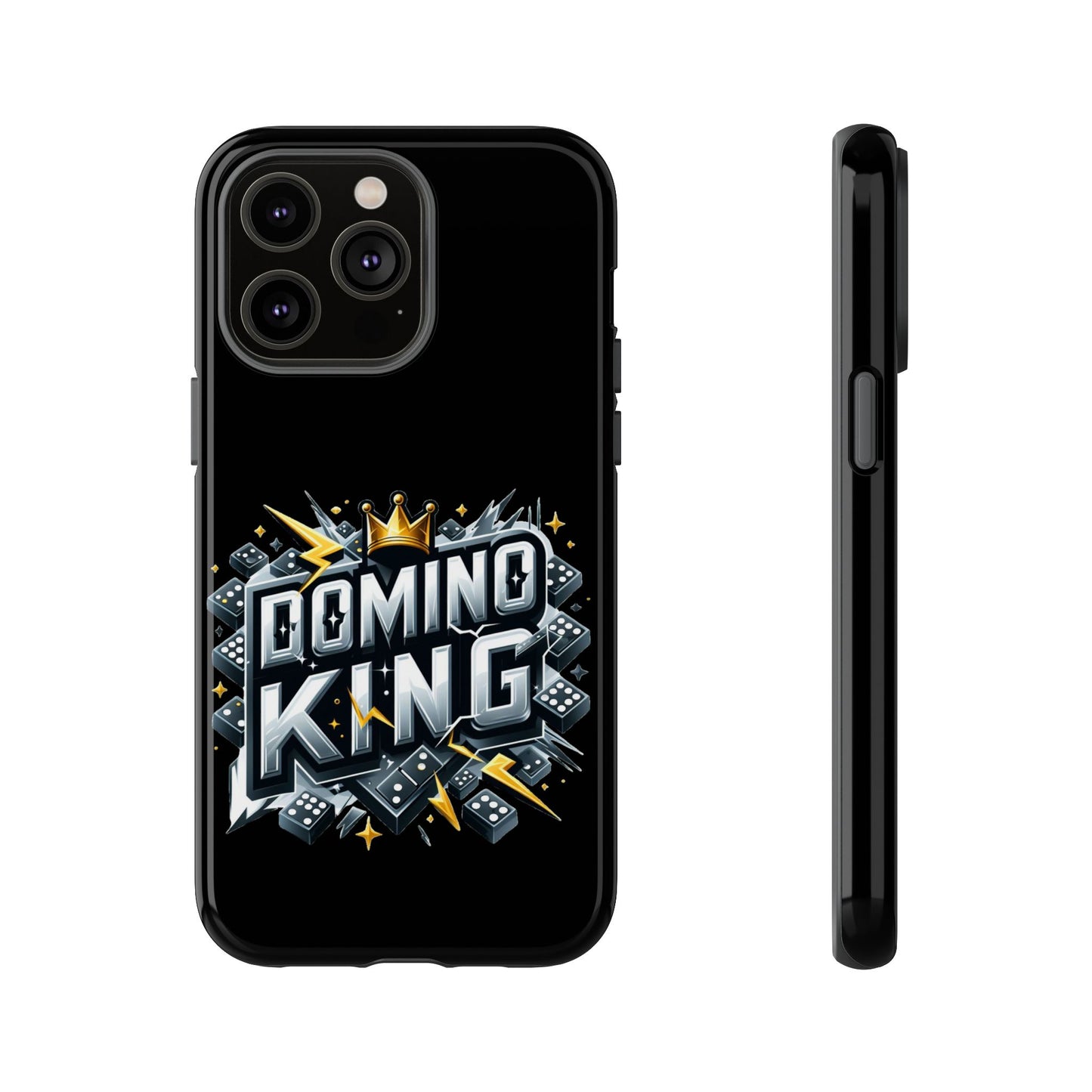 Domino King iPhone Tough Case - Dominoes Vibes Phone Case- Domino Players
