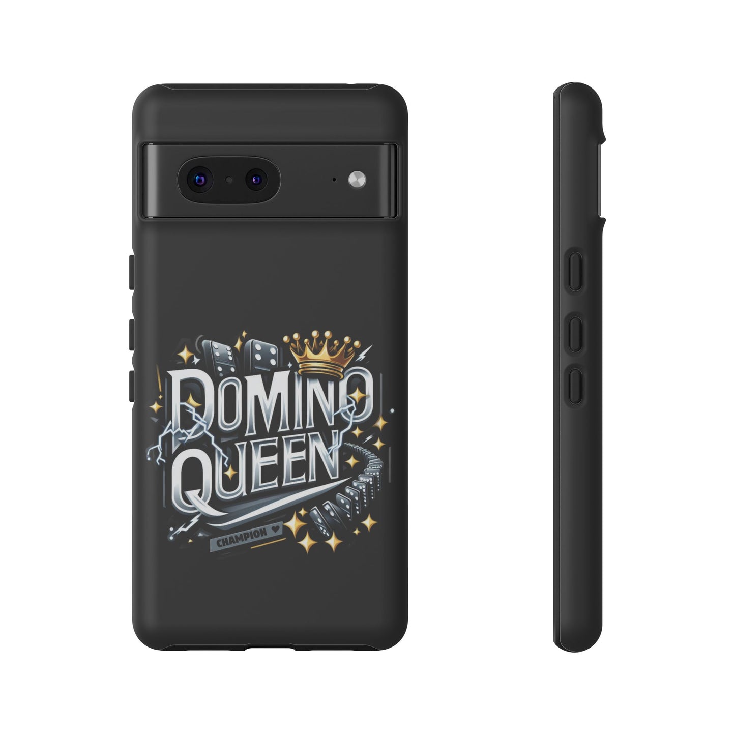 Domino Queen Tough Case For Google Pixel - Dominoes Vibes Phone Case- Women Domino Players
