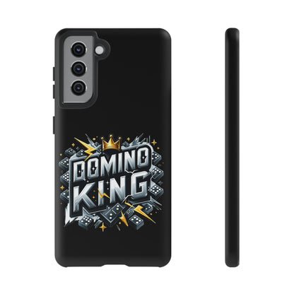 Domino King Tough Case For Samsung Galaxy - Dominoes Vibes Phone Case- Domino Players