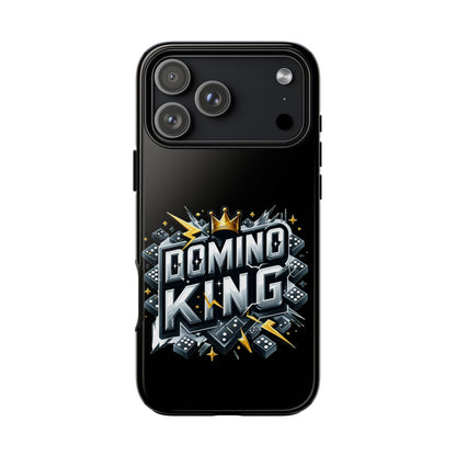 Domino King iPhone Tough Case - Dominoes Vibes Phone Case- Domino Players