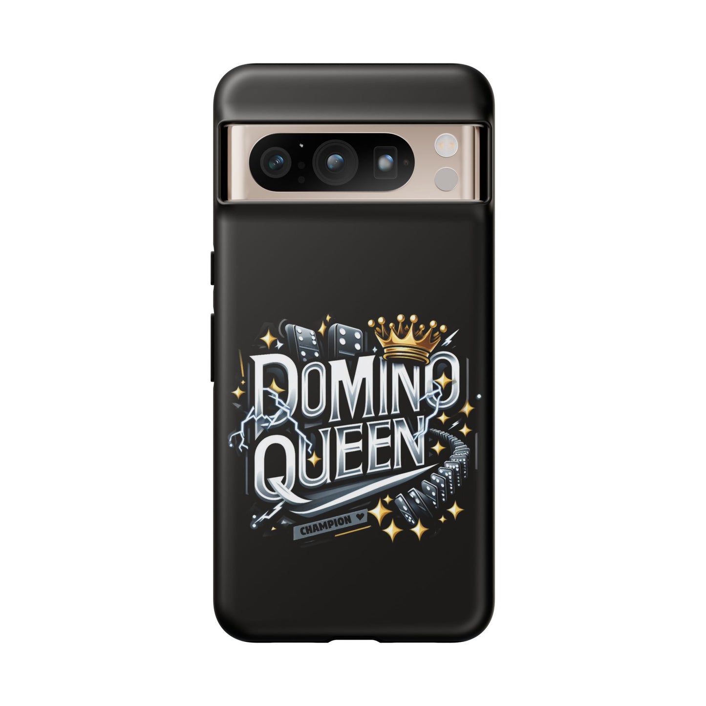 Domino Queen Tough Case For Google Pixel - Dominoes Vibes Phone Case- Women Domino Players