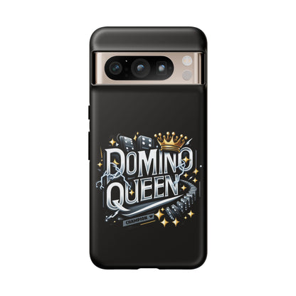 Domino Queen Tough Case For Google Pixel - Dominoes Vibes Phone Case- Women Domino Players