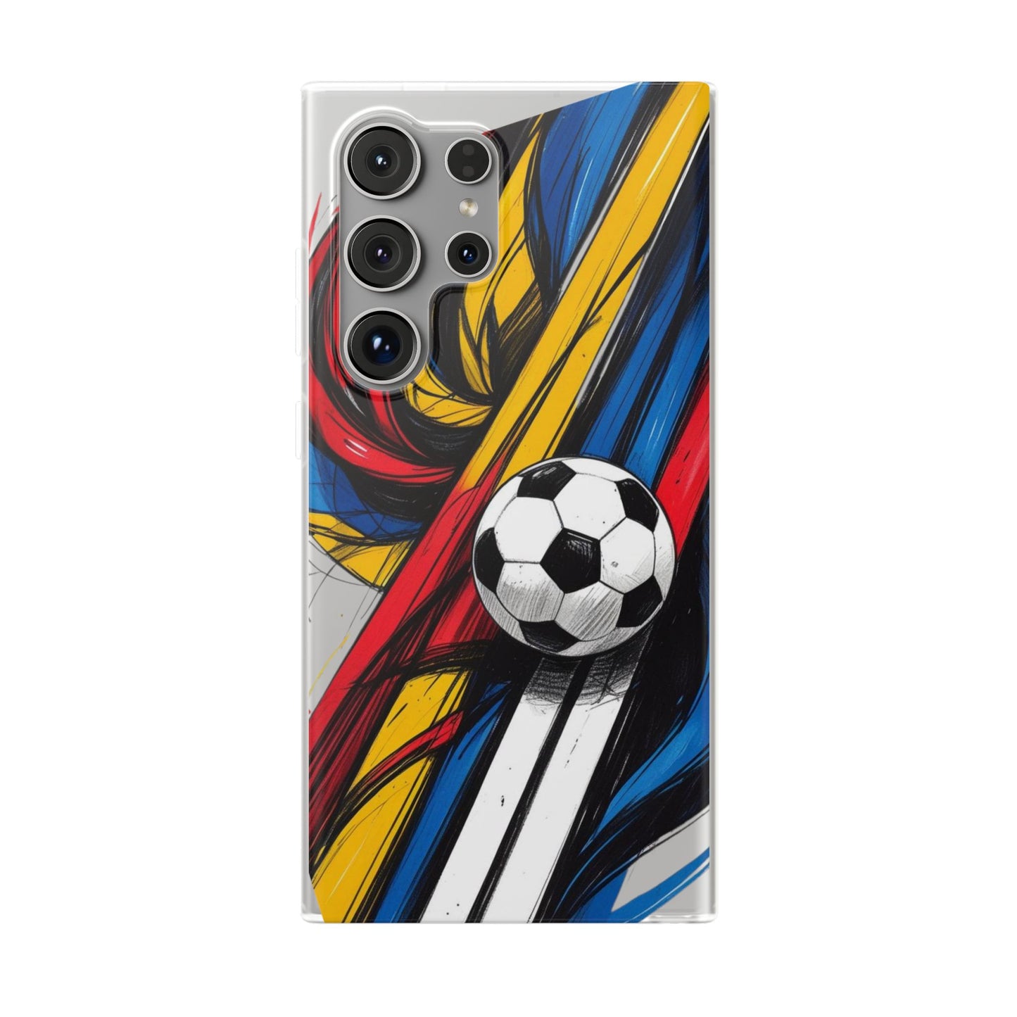 Soccer Flexi Clear Cases for Soccer Lovers