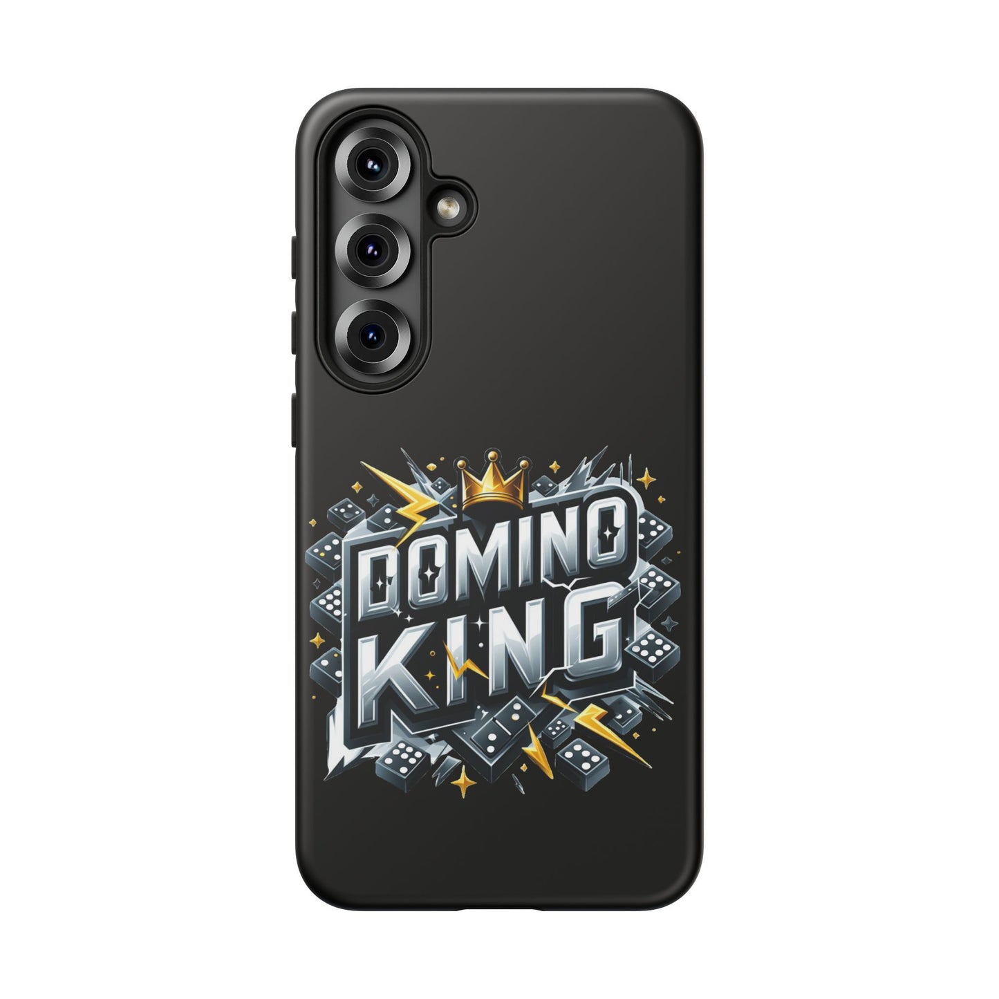 Domino King Tough Case For Samsung Galaxy - Dominoes Vibes Phone Case- Domino Players