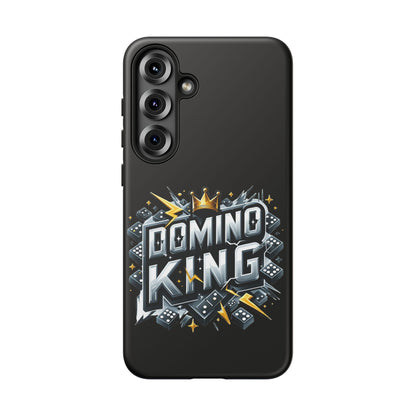 Domino King Tough Case For Samsung Galaxy - Dominoes Vibes Phone Case- Domino Players