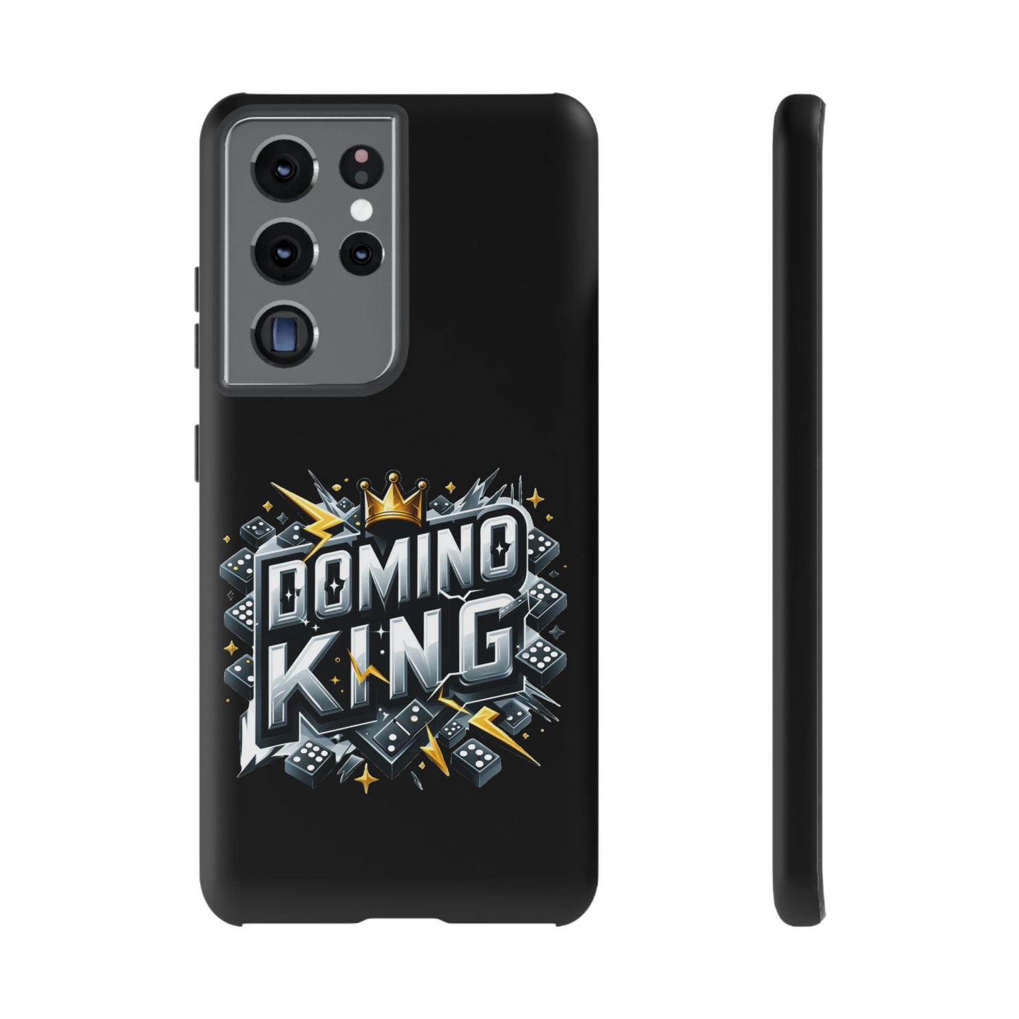 Domino King Tough Case For Samsung Galaxy - Dominoes Vibes Phone Case- Domino Players