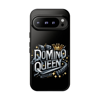 Domino Queen Tough Case For Google Pixel - Dominoes Vibes Phone Case- Women Domino Players