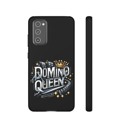 Domino Queen Tough Case For Samsung Galaxy - Dominoes Vibes Phone Case- Women Domino Players