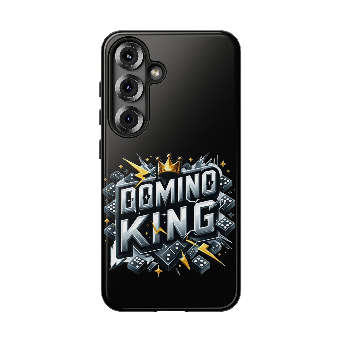 Domino King Tough Case For Samsung Galaxy - Dominoes Vibes Phone Case- Domino Players