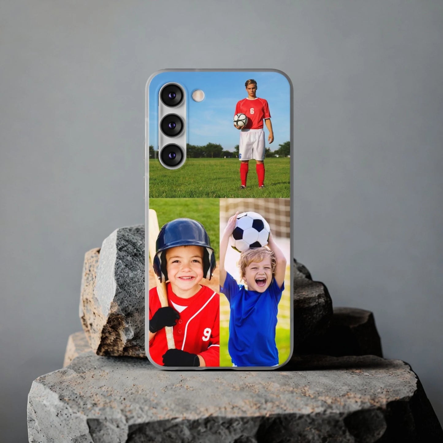 Printify 3 Photo Mockup Flex Case 4