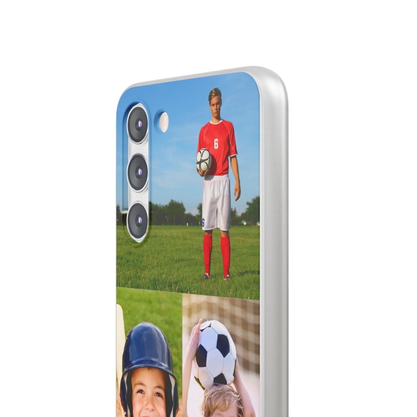 Printify 3 Photo Mockup Flex Case  2