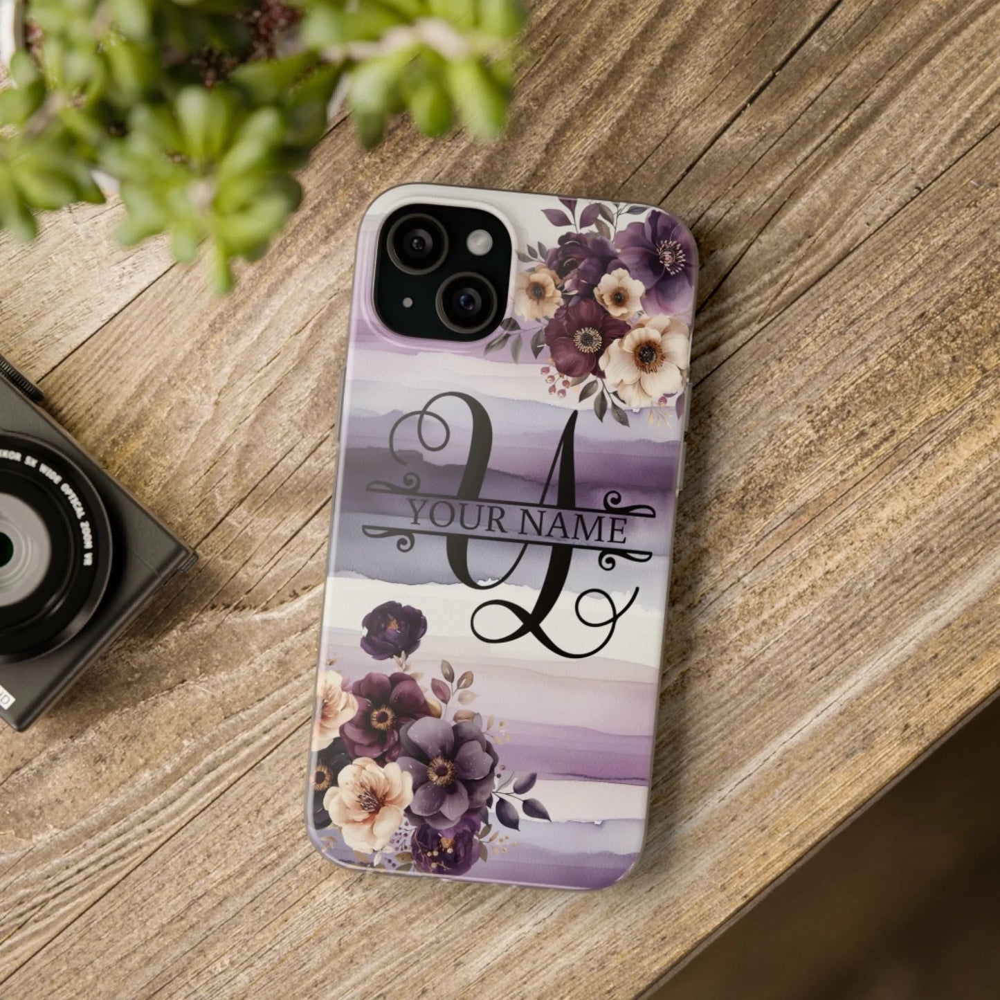 Printify iPhone Mockup Amethyst Background 4
