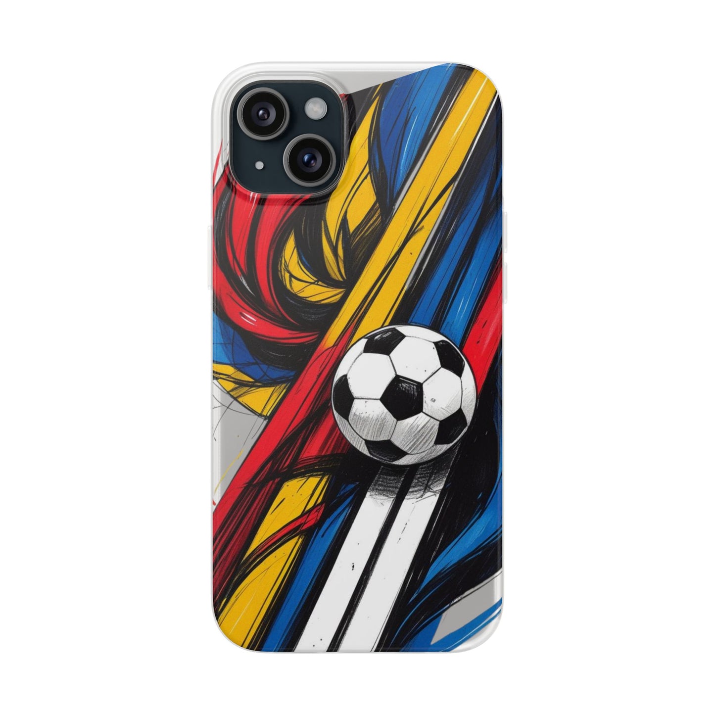 Soccer Flexi Clear Cases for Soccer Lovers