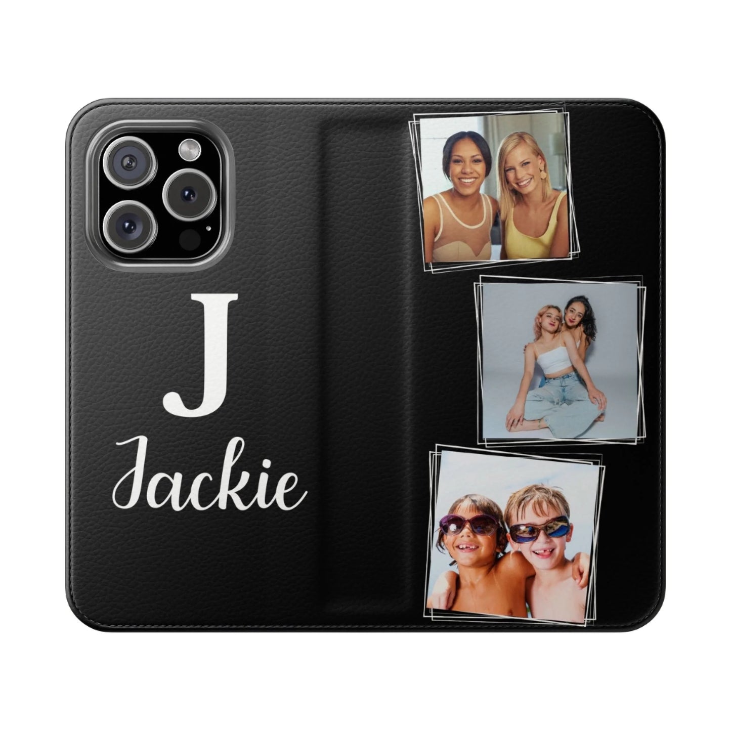 Printify Mocky iPhone Flip 3 Photos(B)