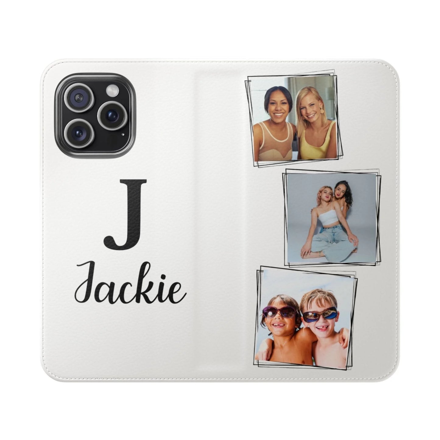 Printify Mocky iPhone Flip 3 Photos(W)