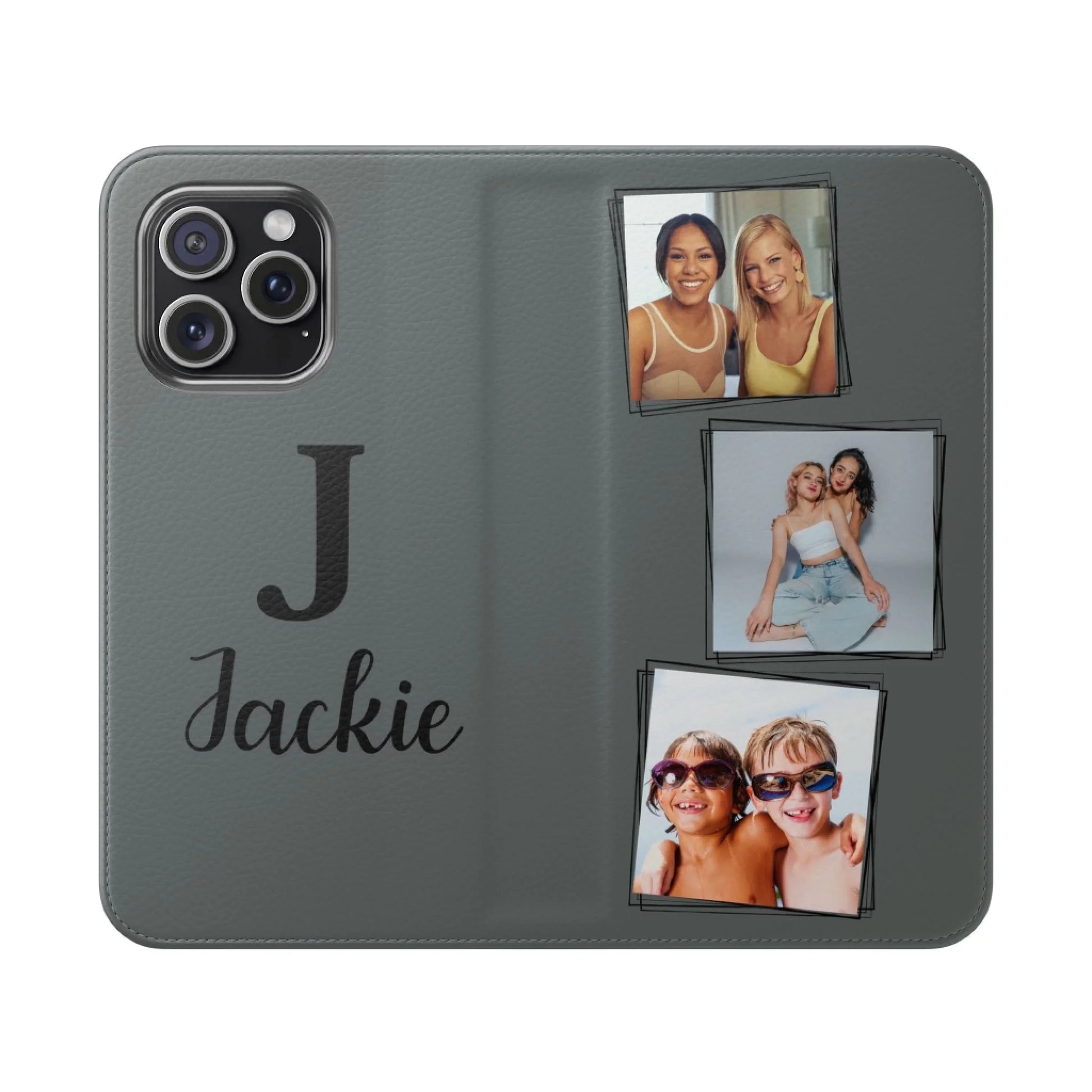 Printify Mocky iPhone Flip 3 Photos(DG)