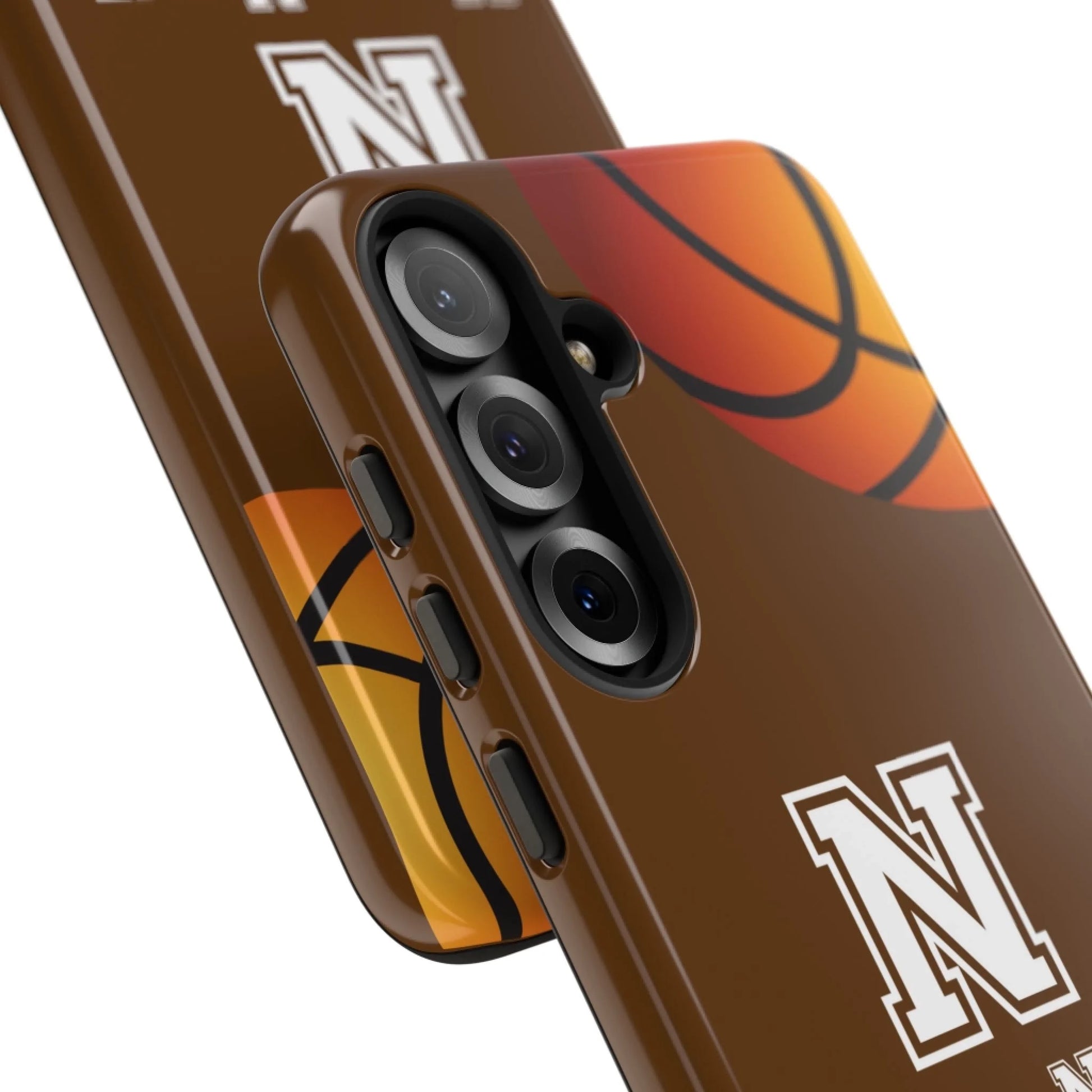Printify Basketball Initials(Brown)2