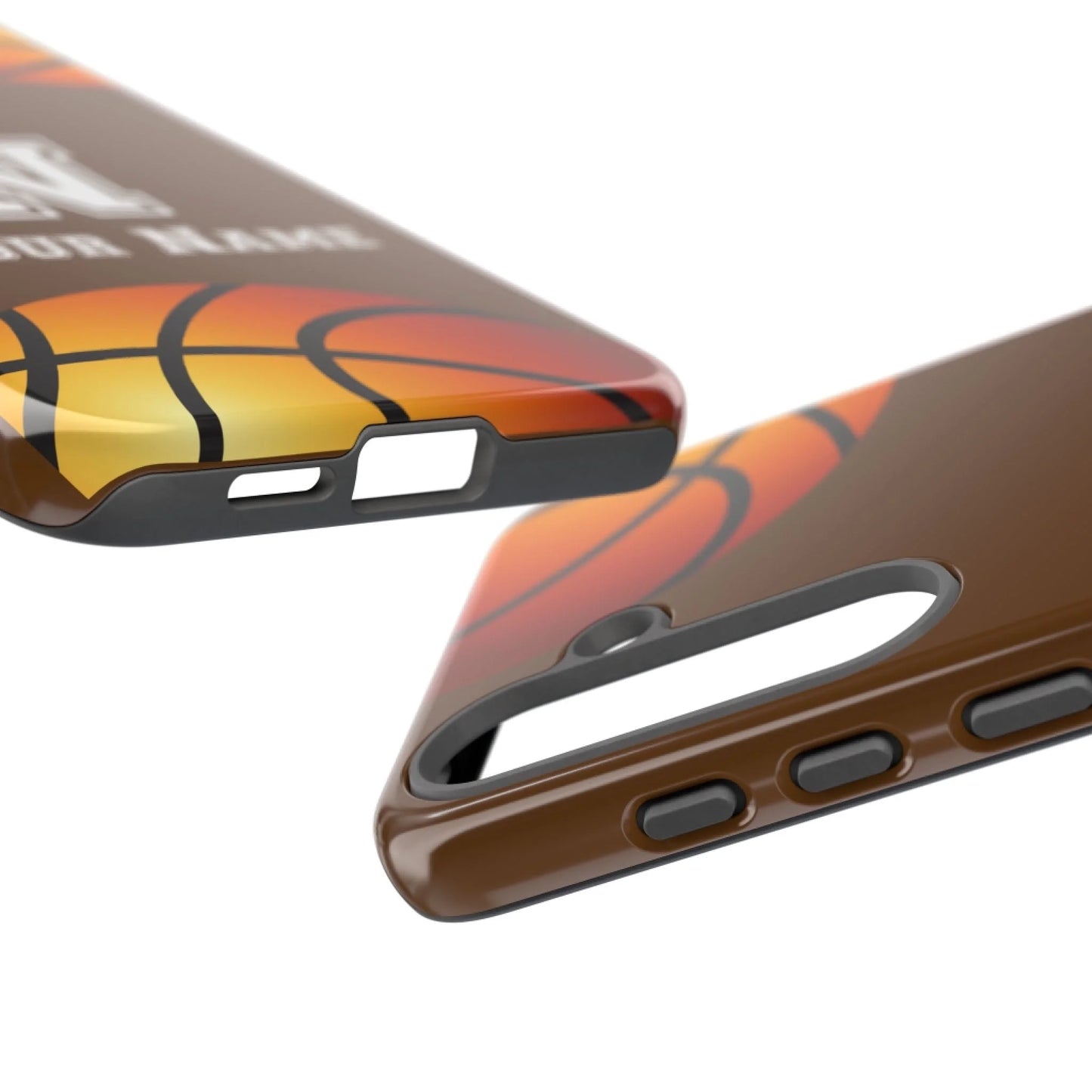 Printify Basketball Initials(Brown)3