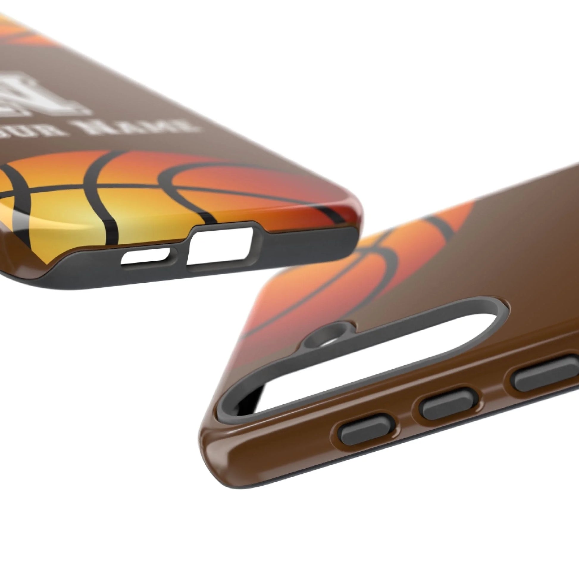 Printify Basketball Initials(Brown)3