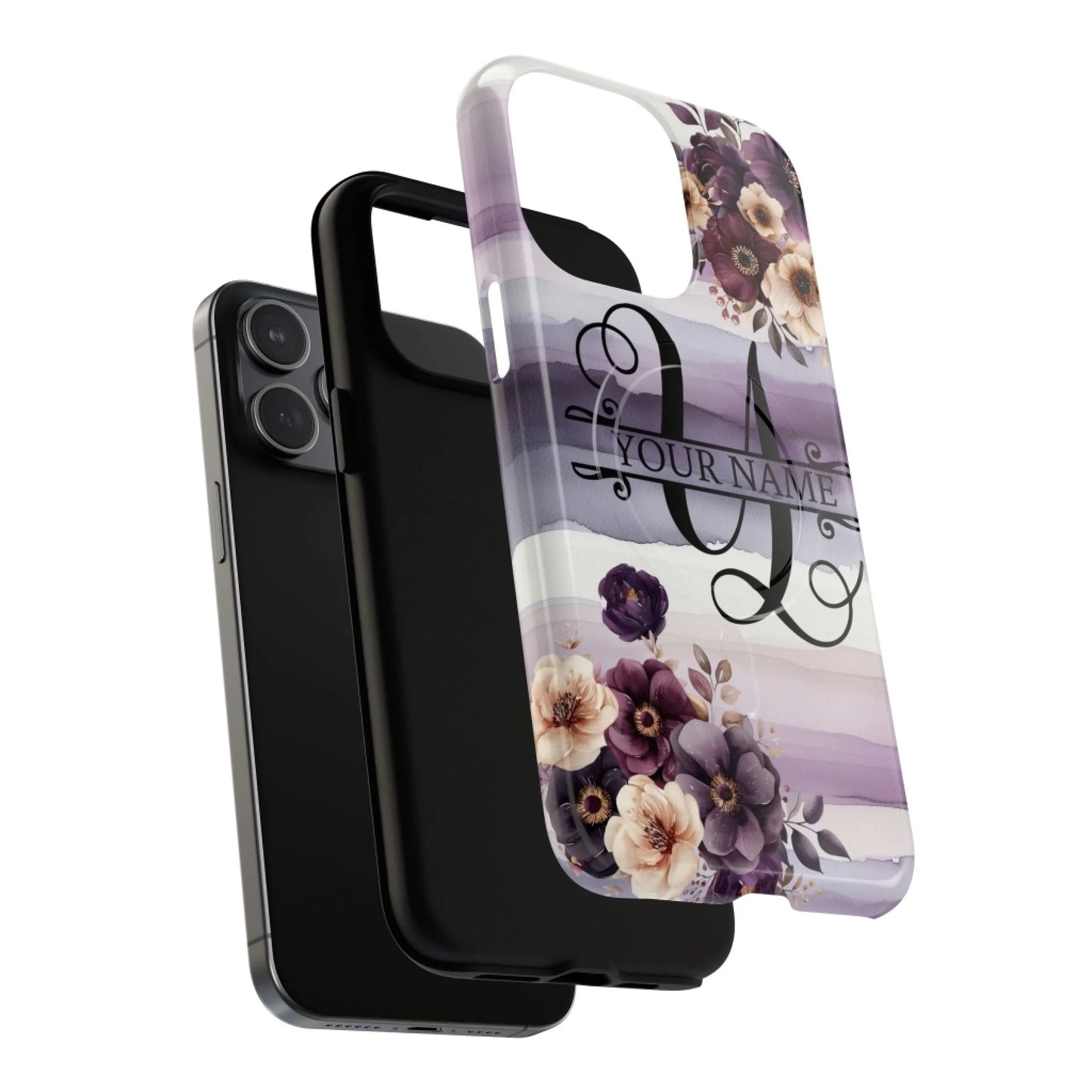 Printify Mocky iPhone Mag Case Floral 4