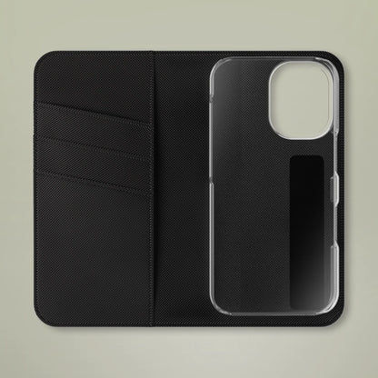 Personalized Vegan Leather iPhone Wallet Case Custom Photo Phone Cover with Card Slot