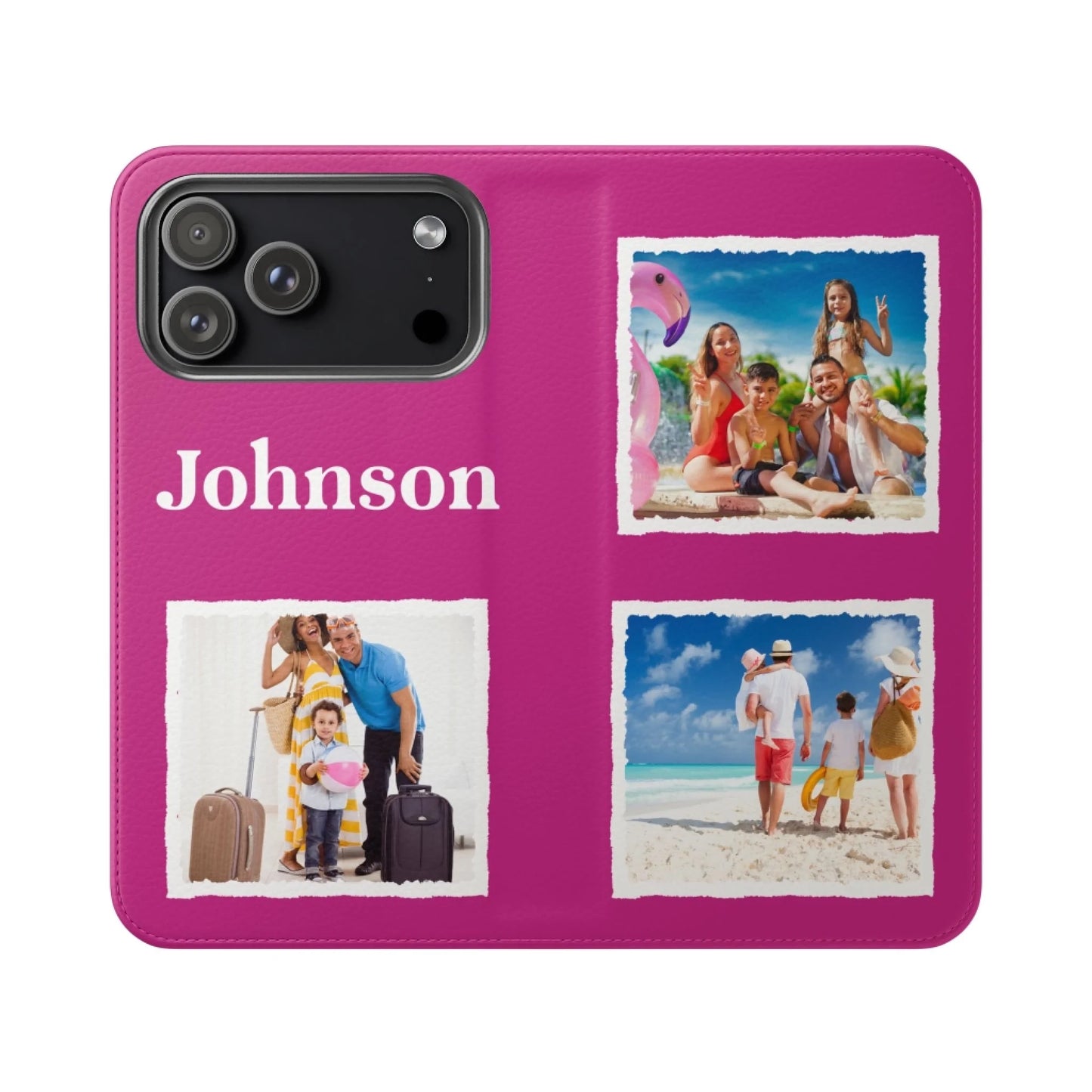 Printify Flip Case Mockup(Pink)