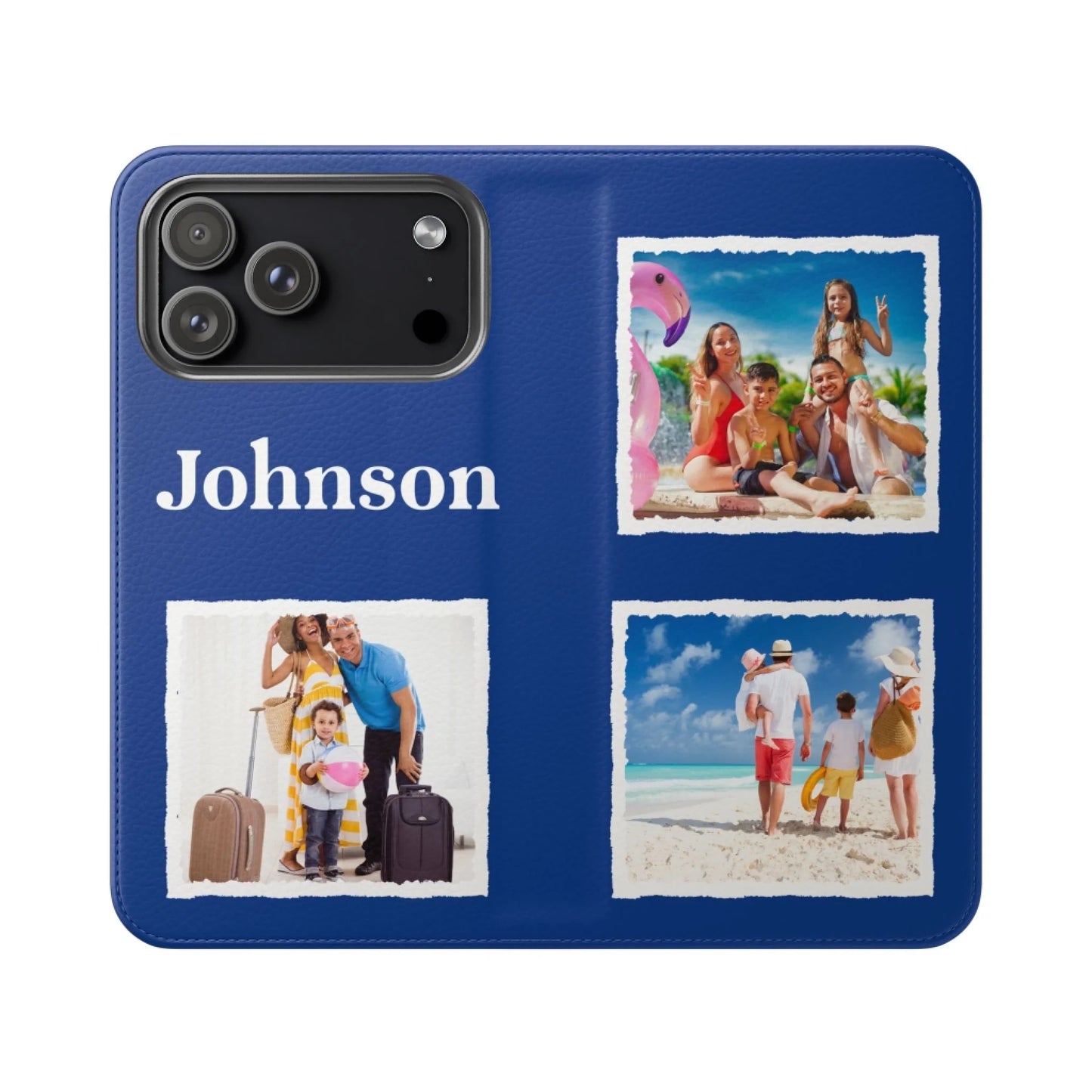 Printify Flip Case Mockup(Dark Blue)