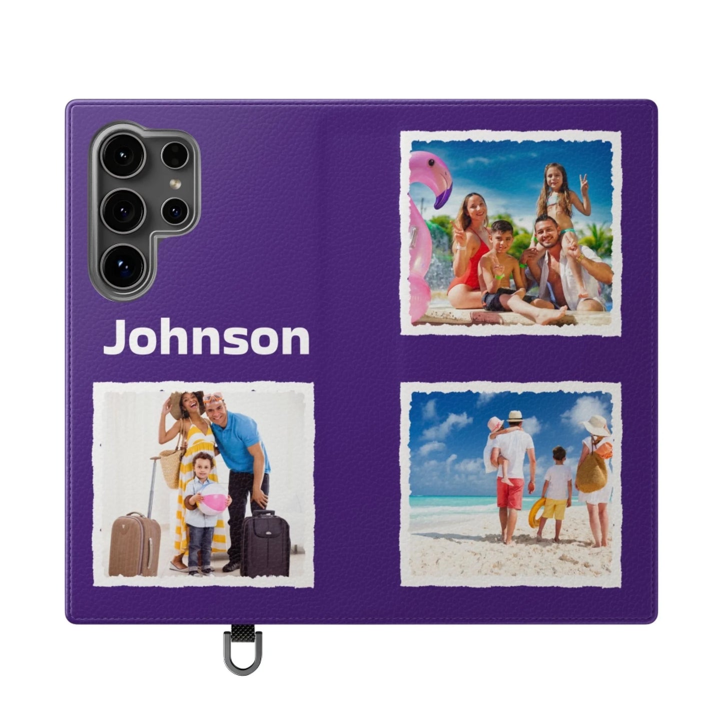 Printify Flip Case Samsung (Purple)