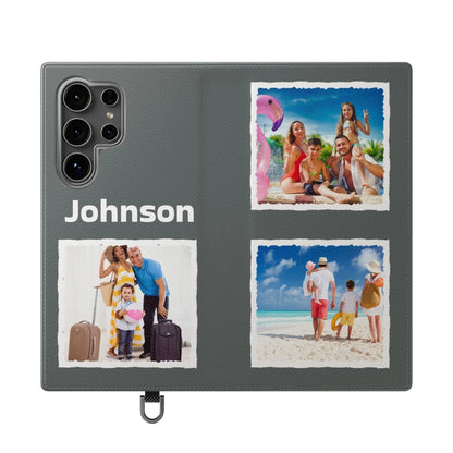 Printify Flip Case Samsung (Dark Gray)
