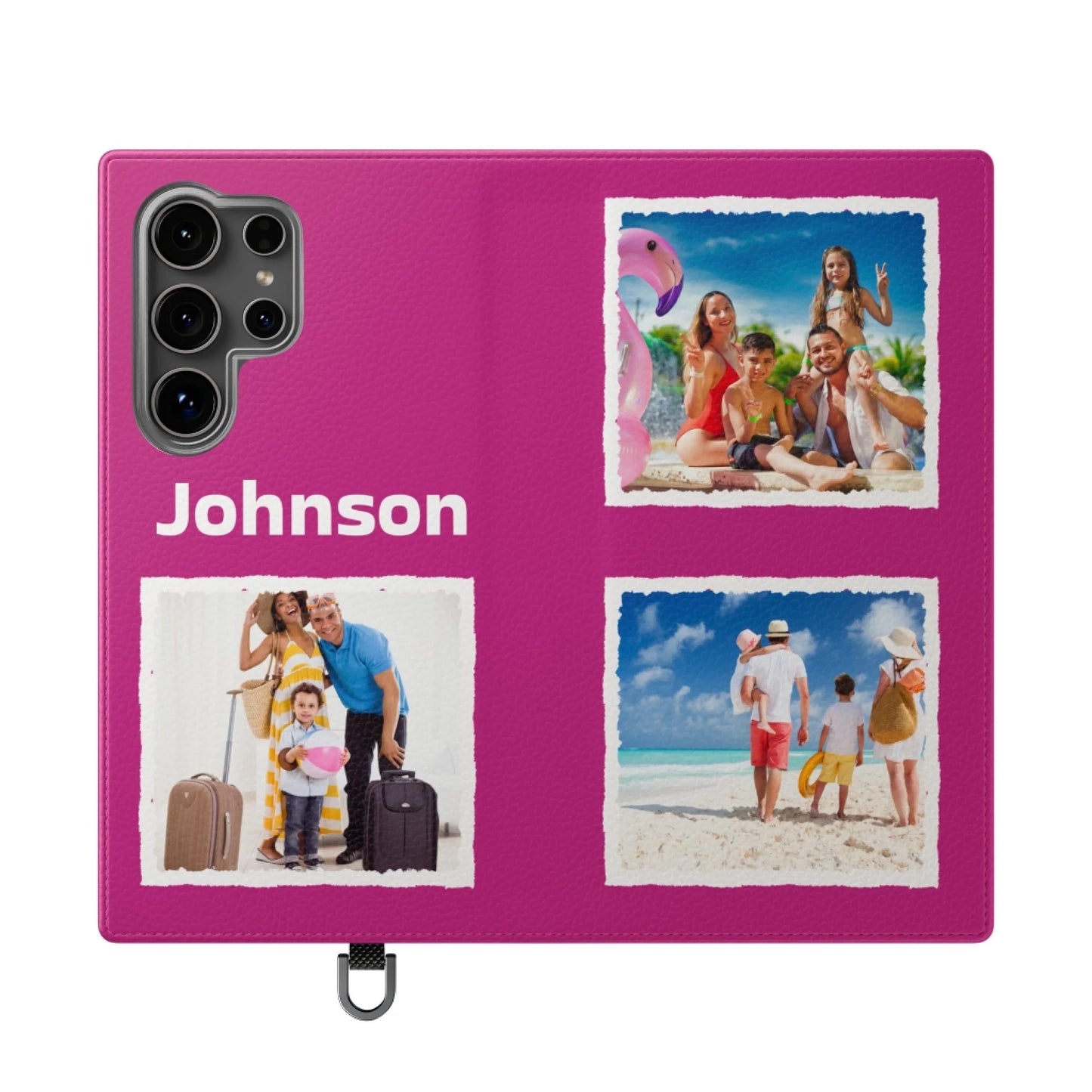 Printify Flip Case Samsung (Pink)