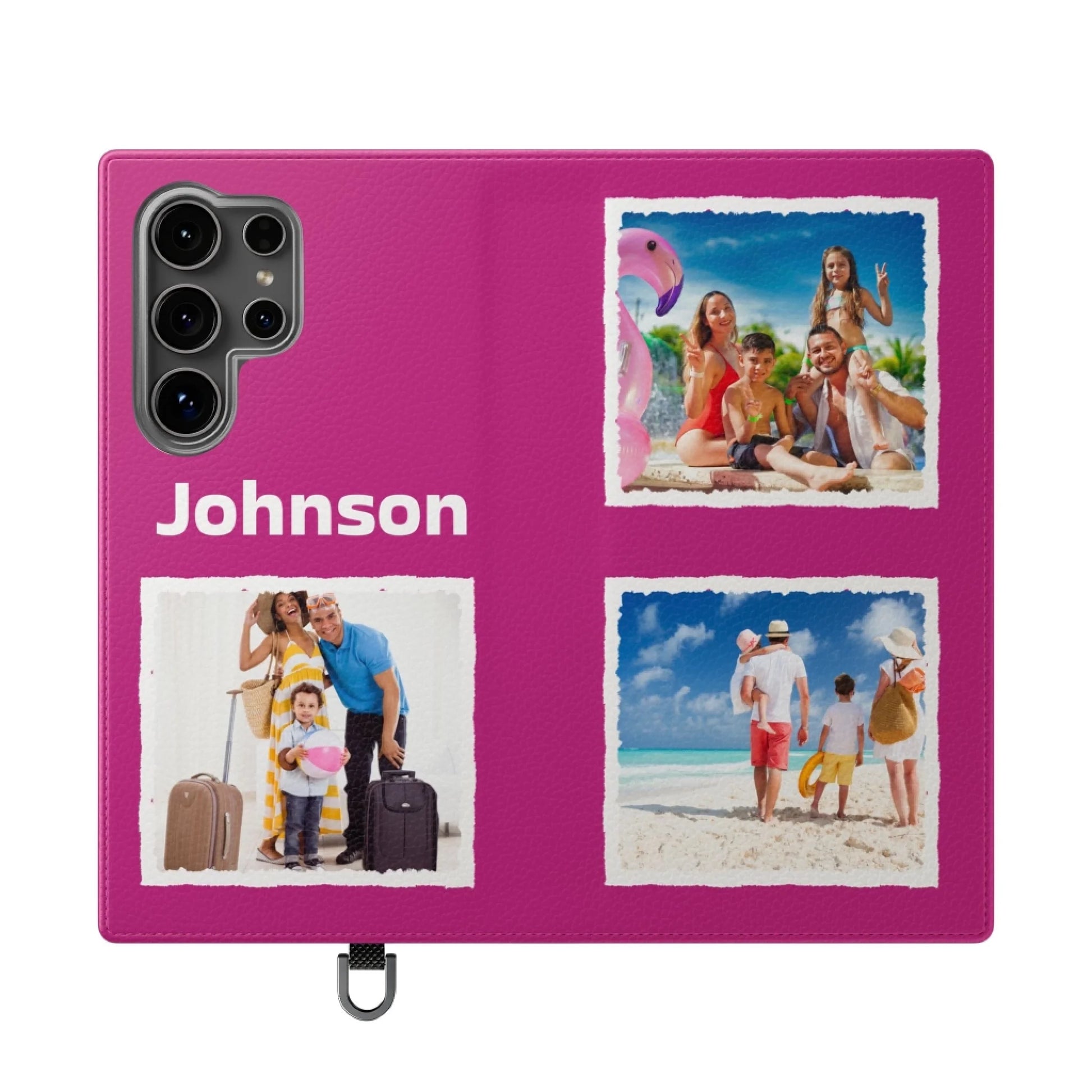 Printify Flip Case Samsung (Pink)