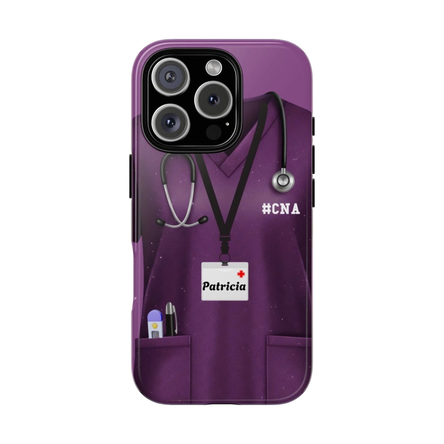 Printify Nurse Scrub Tough Case iPhone 2