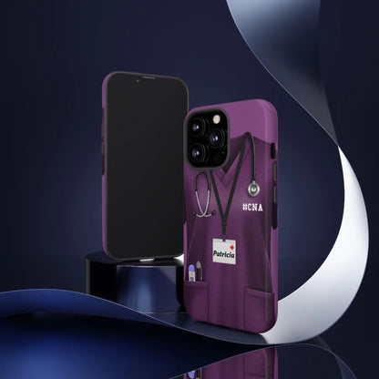 Printify Nurse Scrub Tough Case iPhone