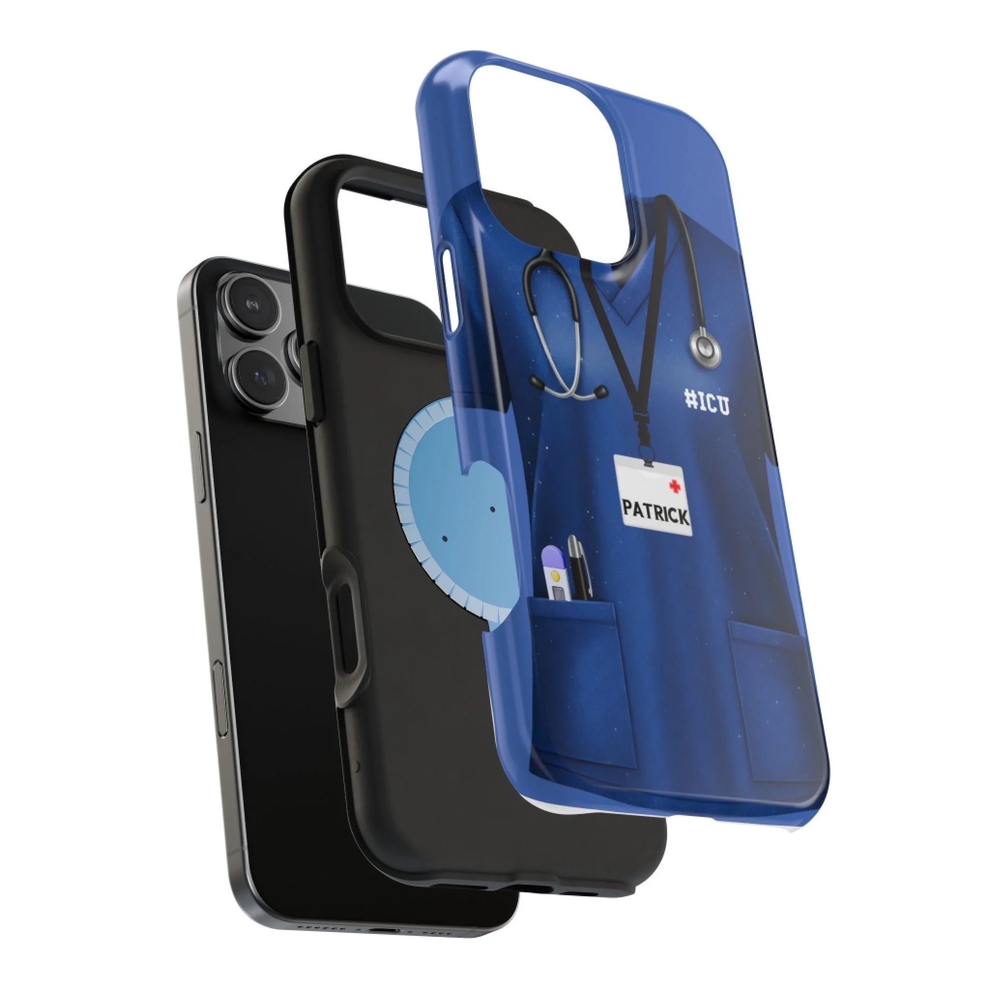 Printify Nurse Scrub Mag Case iPhone 4