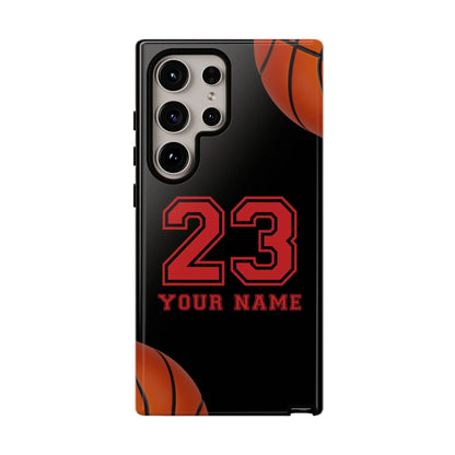 Printify Basketball Tough Case Samsung Black