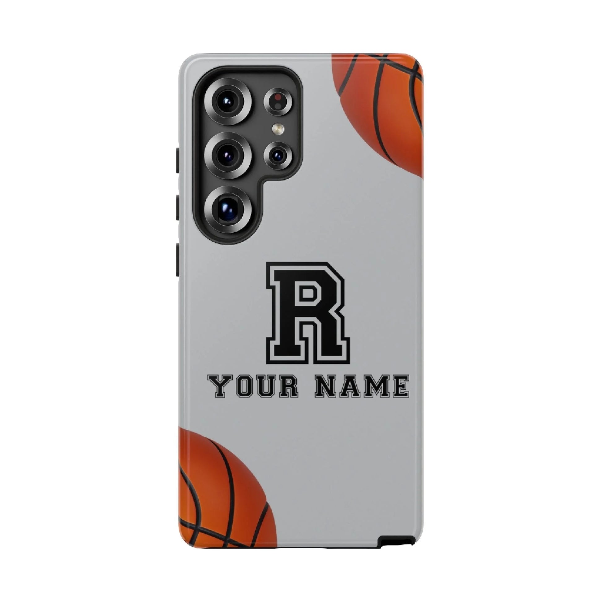 Printify Basketball Tough Case Samsung Silver
